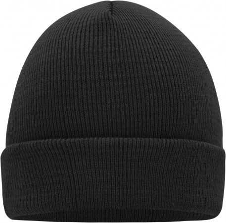 Strickmütze Schwarz